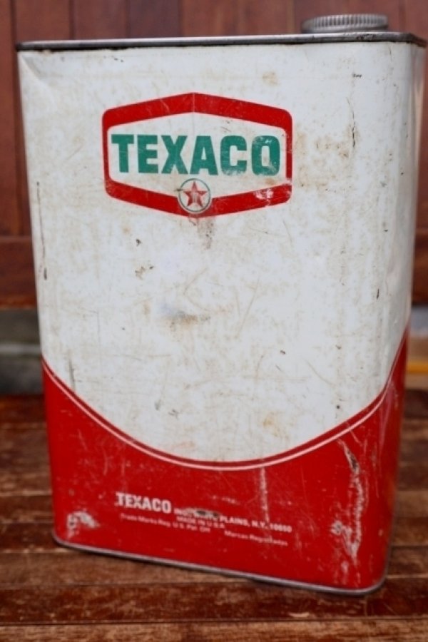 画像3: dp-260901-85 TEXACO 1970's CAPELLA OIL ONE U.S. GALLON CAN
