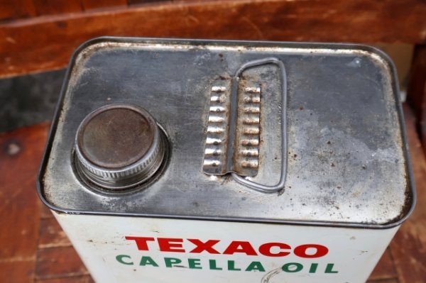 画像9: dp-260902-03 TEXACO 1960's CAPELLA OIL ONE U.S. GALLON CAN
