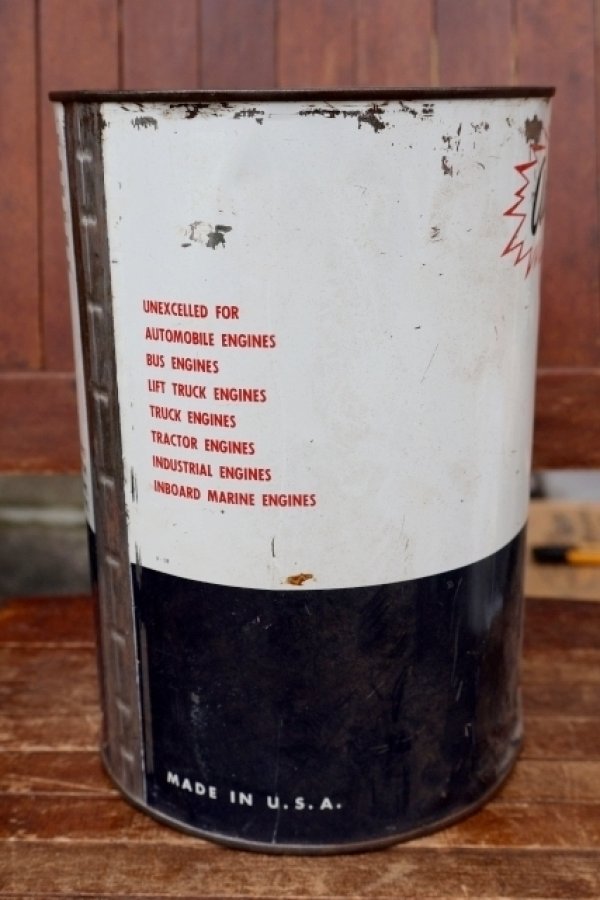画像5: dp-260901-48 THE TEXAS COMPANY(TEXACO) 1950's-1960's HAVOLINE 5 U.S. QUARTS CAN