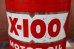 画像3: dp-260901-50 SHELL 1960's X-100 MOTOR OIL 5 U.S. QUARTS CAN (3)