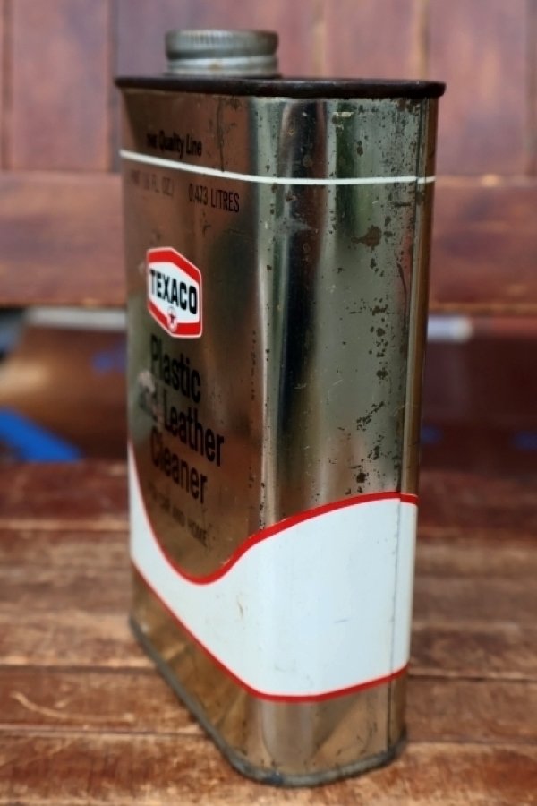 画像4: dp-260901-79 TEXACO 1960's Plastic and Leather Cleaner 1 PINT CAN
