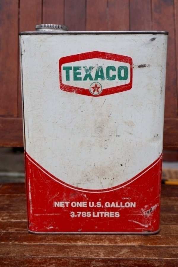 画像1: dp-260901-85 TEXACO 1970's CAPELLA OIL ONE U.S. GALLON CAN