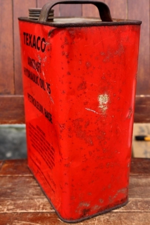 画像4: dp-260901-84 TEXACO AIRCRAFT HYDRAULIC OIL ONE U.S. GALLON CAN
