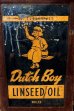 画像4: dp-260901-22 NATIONAL LEAD COMPANY 1960's Dutch Boy LINSEED OIL 38 POUNDS CAN (4)