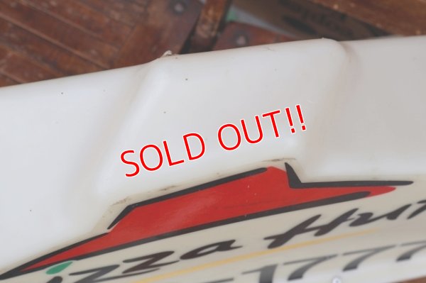 画像12: dp-260901-14 Pizza Hut 2000's Delivery Car Topper Sign