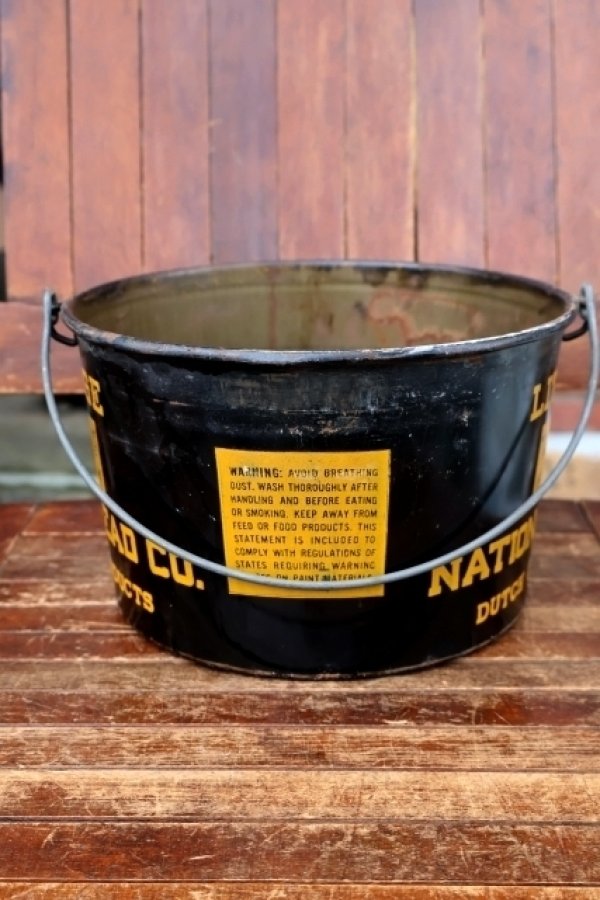 画像5: dp-260901-23 NATIONAL LEAD COMPANY 1950's-1960's DUTCH BOY LITHARGE 25 LBS.NET BUCKET