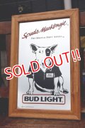 ct-260901-09 BUD LIGHT 1986 Spuds Mackenzie Pub Mirror