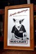 画像1: ct-260901-09 BUD LIGHT 1986 Spuds Mackenzie Pub Mirror (1)