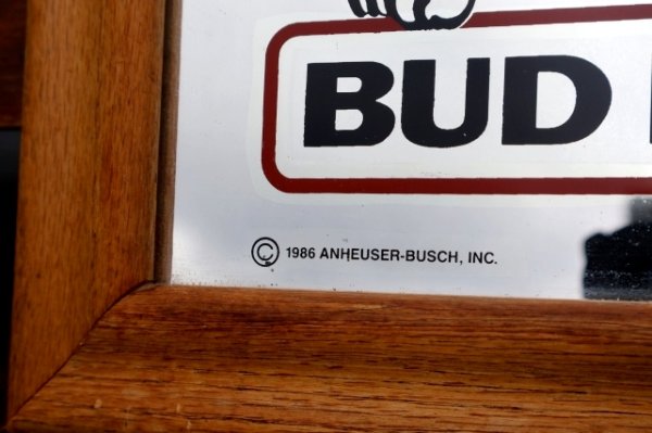 画像6: ct-260901-09 BUD LIGHT 1986 Spuds Mackenzie Pub Mirror