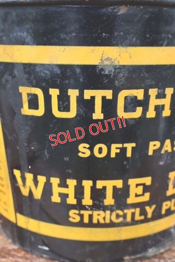 画像5: dp-260901-24 NATIONAL LEAD COMPANY 1950's-1960's DUTCH BOY WHITE LEAD 50 LBS.NET BUCKET