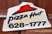 画像1: dp-260901-14 Pizza Hut 2000's Delivery Car Topper Sign (1)