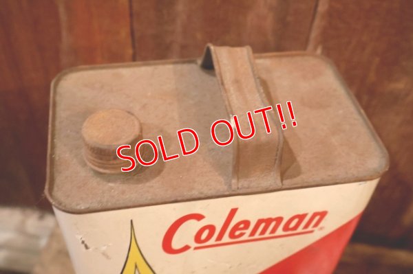 画像8: dp-260902-01 Coleman 1960's  STOVE & LANTERN FUEL 1 U.S. GALLON CAN
