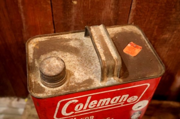 画像9: dp-260902-02 Coleman 1970's FUEL 1 U.S. GALLON CAN