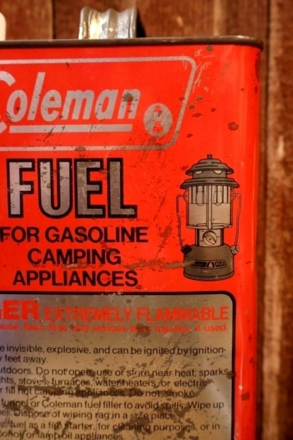 画像3: dp-260801-15 Coleman mid 1980's-1990's FUEL 1 U.S. GALLON CAN