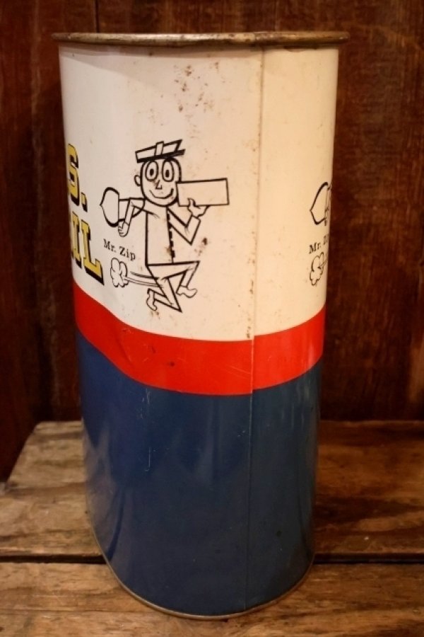 画像12: ct-260901-01 U.S. MAIL / MR. ZIP 1960's TRASH CAN