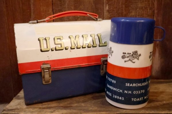 画像1: ct-260901-02 U.S. MAIL / MR. ZIP 1960's  Aladdin LUNCH BOX