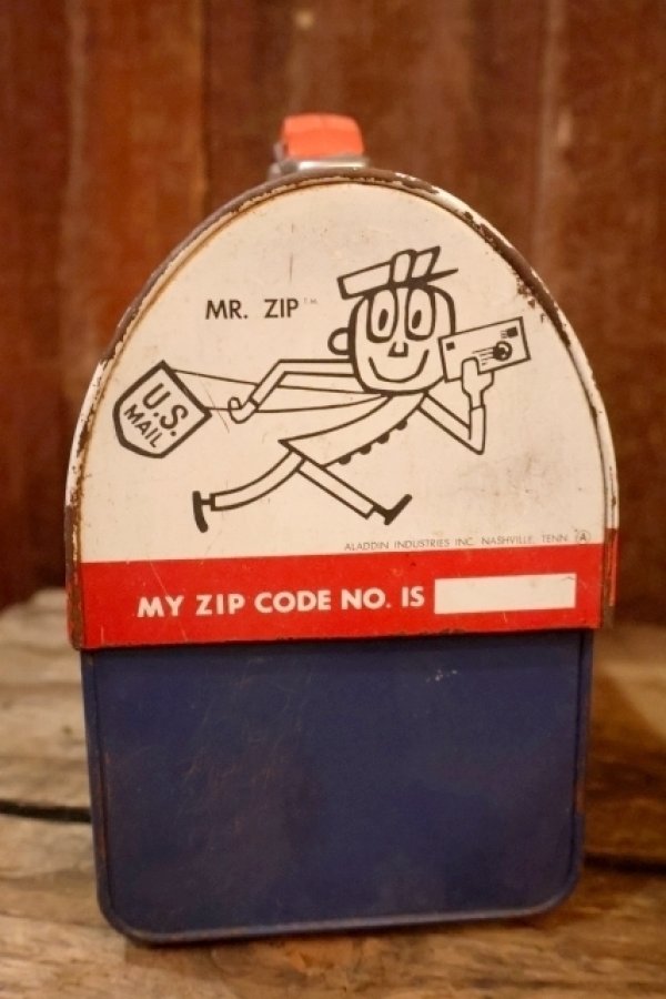 画像7: ct-260901-02 U.S. MAIL / MR. ZIP 1960's  Aladdin LUNCH BOX