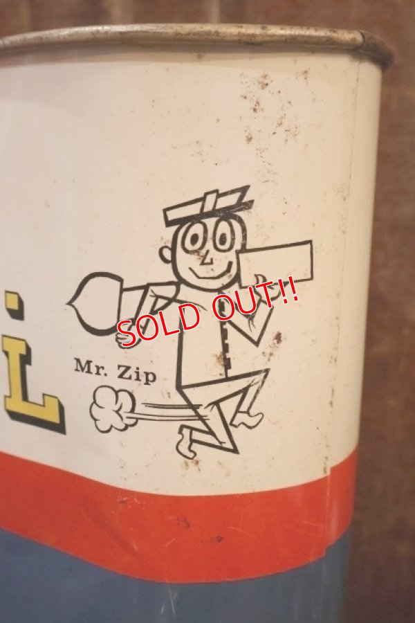 画像3: ct-260901-01 U.S. MAIL / MR. ZIP 1960's TRASH CAN