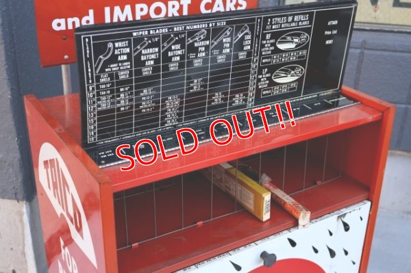 画像22: dp-260901-07 TRICO 1960's WIPER ARMS BLADES REFILLS CABINET