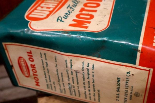 画像7: dp-260901-70 WEARWELL MOTOR OIL 2 U.S. GALLONS CAN