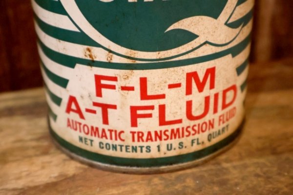 画像4: ct-260902-24 QUKAER STATE 1960's-1970's F-L-M A-T FLUID ONE U.S. QUART CAN