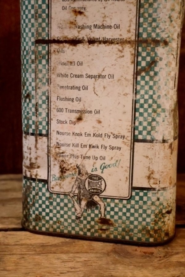 画像10: dp-260901-63 NOURSE OIL Co, 〜1940's Capitol Motor Oil 2 U.S. GALLONS CAN