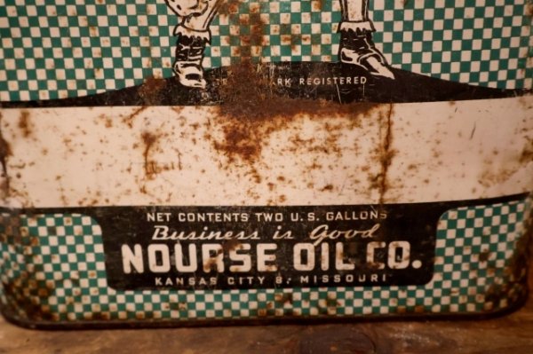 画像6: dp-260901-63 NOURSE OIL Co, 〜1940's Capitol Motor Oil 2 U.S. GALLONS CAN