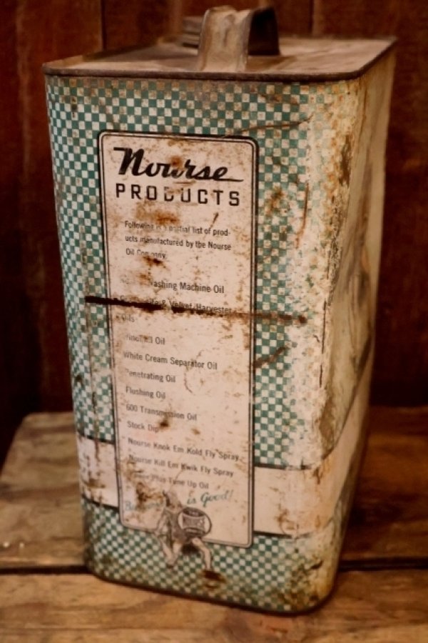 画像9: dp-260901-63 NOURSE OIL Co, 〜1940's Capitol Motor Oil 2 U.S. GALLONS CAN