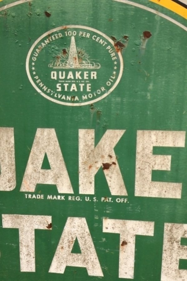画像4: 【※店頭ピックのみ】dp-260901-25 QUAKER STATE MOTOR OIL 1960's "Buy Quality" Metal Sign