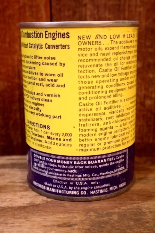 画像4: dp-260901-72 CASITE 1970's〜Oil Fortifier 15 FL. OZ. CAN