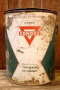 dp-260901-45 CONOCO 1950's 10 POUNDS GREASE CAN
