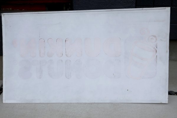 画像10: 【※店頭ピックのみ】 dp-260901-26 DUNKIN' DONUTS 2000's Big Store Sign