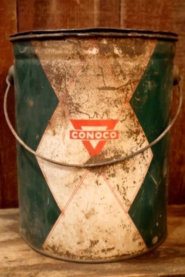 画像6: dp-260901-45 CONOCO 1950's 10 POUNDS GREASE CAN