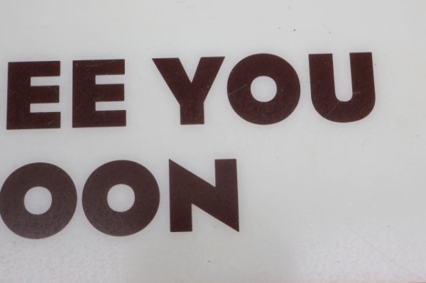 画像3: dp-260901-20 DUNKIN' DONUTS 2010's〜 Drive-Thru Sign "SEE YOU SOON"