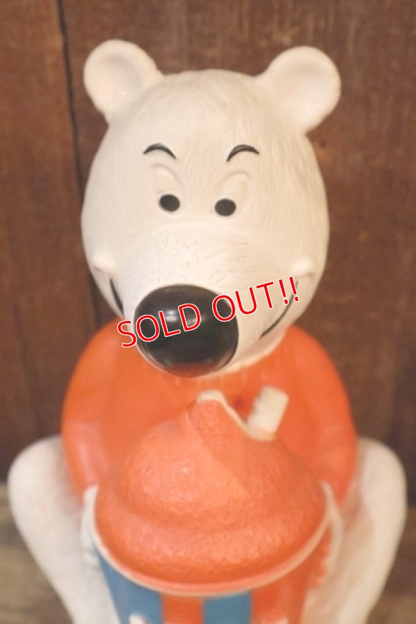 画像2: ct-260922-12 ICEE BEAR / 1970's Soft Vinyl Coin Bank