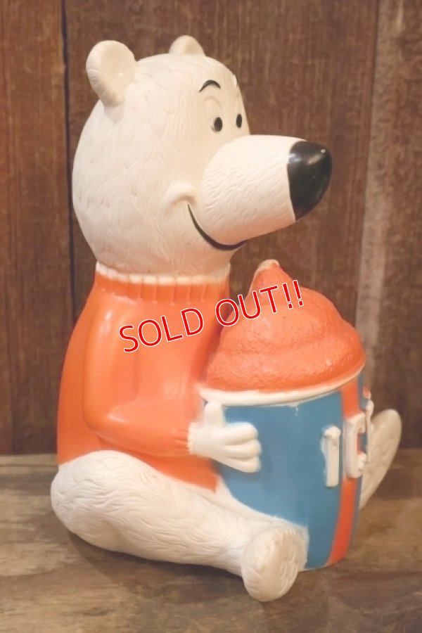 画像4: ct-260922-12 ICEE BEAR / 1970's Soft Vinyl Coin Bank