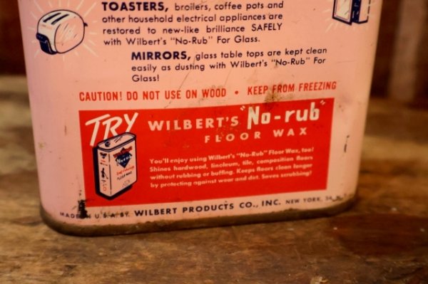 画像5: dp-260902-49 WIBERT'S No-rub For GLASS ONE U.S. PINT CAN