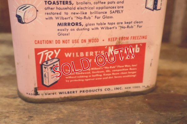 画像5: dp-260902-49 WIBERT'S No-rub For GLASS ONE U.S. PINT CAN