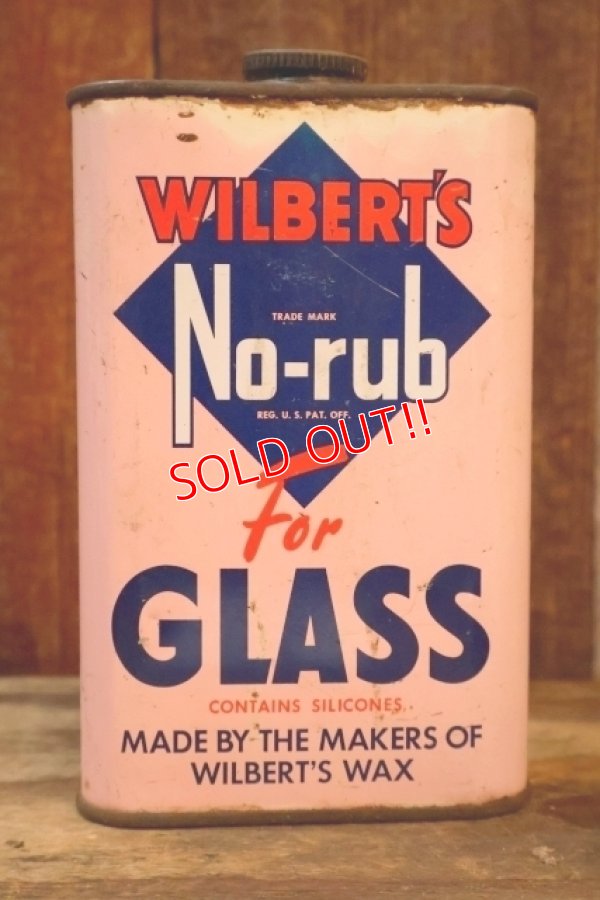 画像1: dp-260902-49 WIBERT'S No-rub For GLASS ONE U.S. PINT CAN