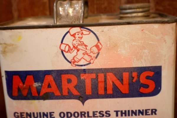 画像4: dp-260902-09 MARTIN PAINT STORES INC., MARTIN'S PAINT THINNER ONE U.S. GALLON CAN