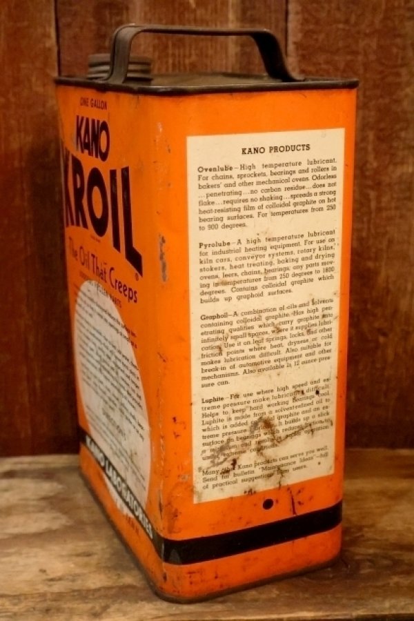 画像5: dp-260902-07 KANO LABORATORIES KANO KROIL ONE U.S. GALLON CAN