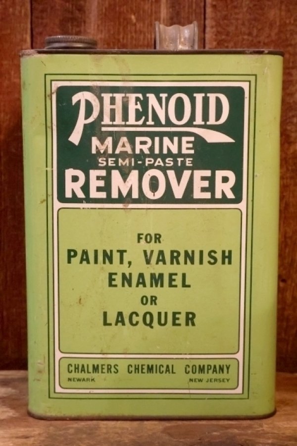 画像1: dp-260902-11 CHALMERS CHEMICAL COMPANY PHENOID MARINE REMOVER ONE U.S. GALLON CAN
