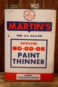 dp-260902-09 MARTIN PAINT STORES INC., MARTIN'S PAINT THINNER ONE U.S. GALLON CAN