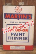 dp-260902-09 MARTIN PAINT STORES INC., MARTIN'S PAINT THINNER ONE U.S. GALLON CAN