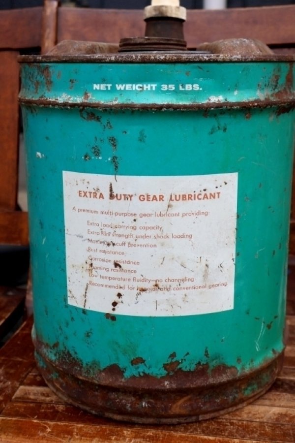 画像4: dp-260901-33 Sinclair 1960's EXTRA DUTY GEAR LUBRICANT 5 U.S. GALLONS CAN