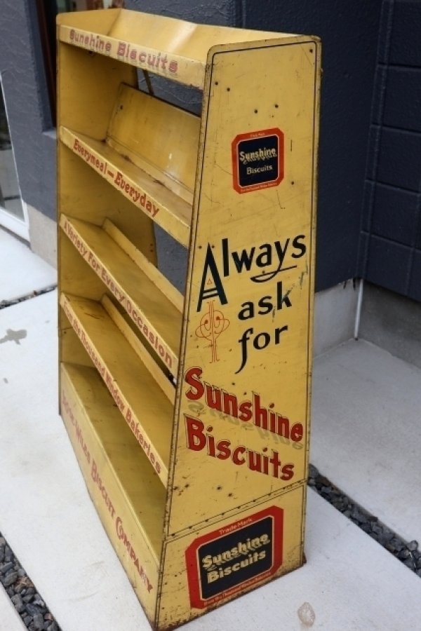 画像2: 【※店頭ピックのみ】dp-261001-01 Sunshine Biscuits Co. 1900's Store Display Metal Rack