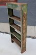 画像1: dp-260901-15 QUAKER STATE MOTOR OIL 1950's ONE U.S. QUART CAN DISPLAY RACK (1)