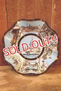 ct-261001-02 Walt Disney World / The Magic Kingdom 1970's Souvenir Glass Tray
