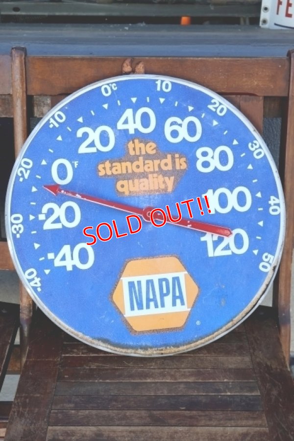 画像1: dp-260901-11 【JUNK】NAPA 1970's〜 Thermometer