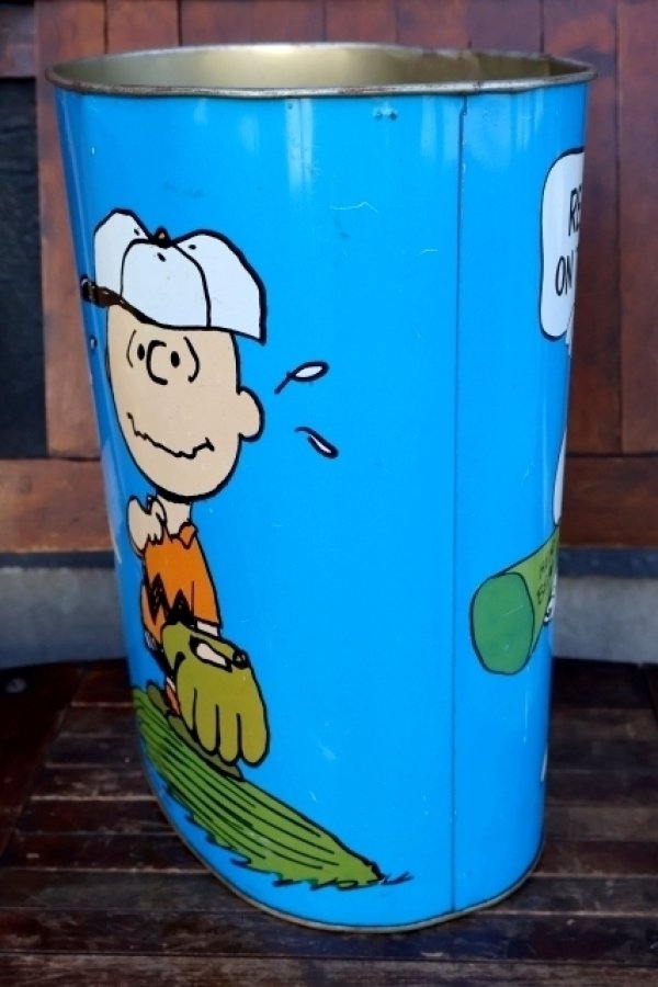 画像12: ct-260901-06 PEANUTS / CHEINCO 1960's-1970's Trash Can